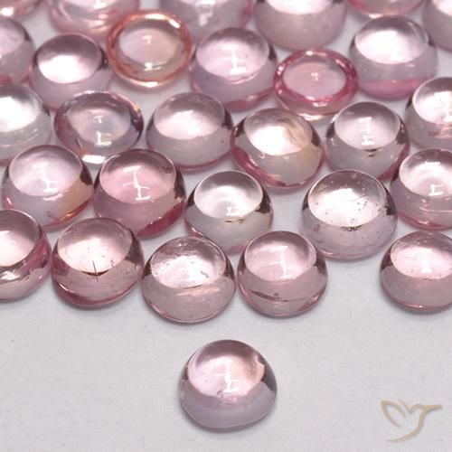 0.22ct Natural Light Bubblegum Pink Sapphire, Round, Transparent
