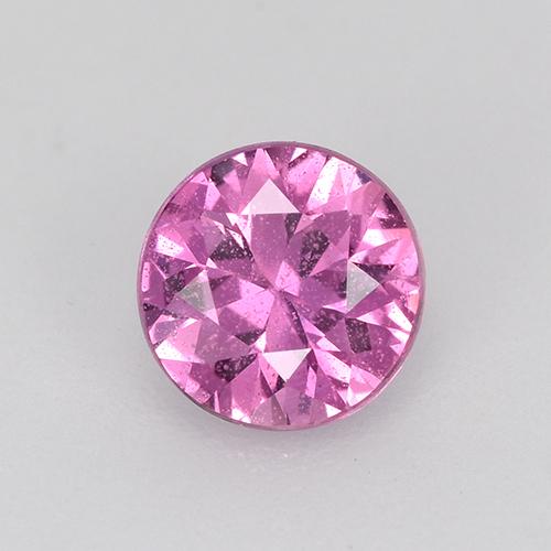 Rosado púrpura real Zafiro Gema - 0.6ct Corte Diamante (ID: 514422)