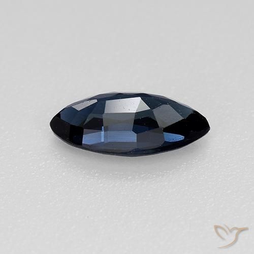 Sapphire Gemstone in 8.1 x 4 mm Size for Sale, Sapphire Stone in Dark Blue Color