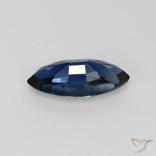 Sapphire Gemstone in 8.4 x 4 mm Size for Sale, Sapphire Stone in Twilight Blue Color
