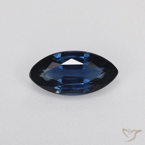0.69ct Natural Twilight Blue Sapphire, Marquise, VVS-VS