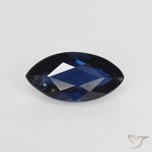 0.72ct Natural Twilight Blue Sapphire, Marquise, VVS-VS