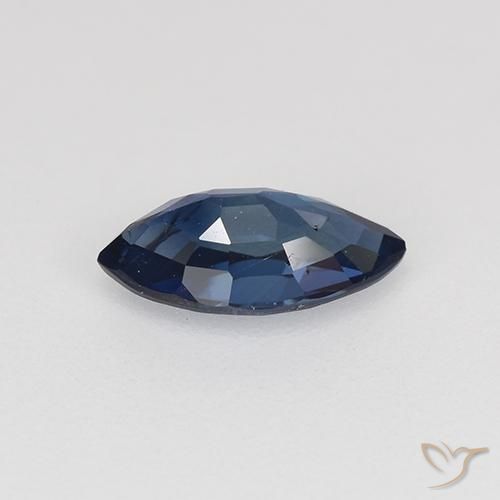Sapphire Gemstone in 8 x 4 mm Size for Sale, Sapphire Stone in Twilight Blue Color