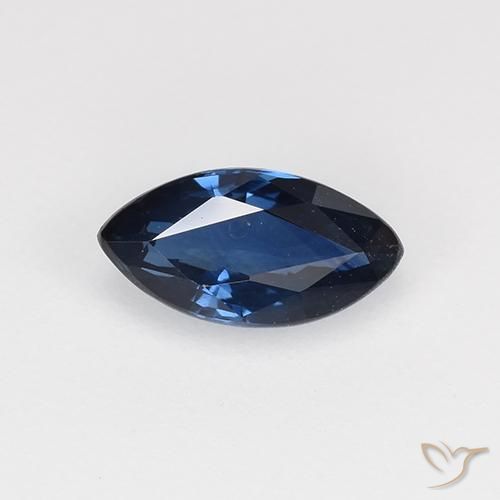 0.70ct Natural Royal Blue Sapphire, Marquise, VVS-VS