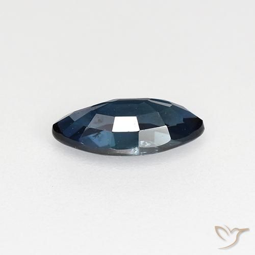 Sapphire Gemstone in 7.7 x 3.8 mm Size for Sale, Sapphire Stone in Dark Blue Color