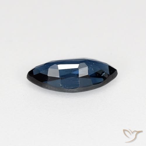 Sapphire Gemstone in 8 x 4 mm Size for Sale, Sapphire Stone in Dark Blue Color