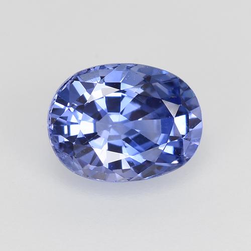 Azul marino medio Zafiro Gema - 0.9ct Forma ovalada (ID: 522245)