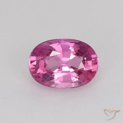 0.80ct Natural Reddish Purple Sapphire, Oval, VVS