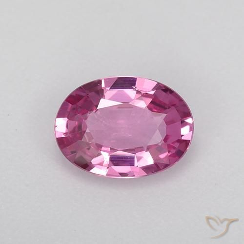 0.68ct Natural Pinkish Purple Sapphire, Oval, VVS