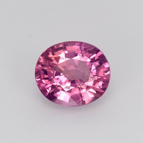 Raisin Saphir gemme - 0.8ct Ovale facette (ID: 522284)