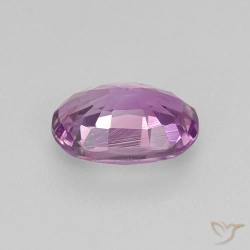 Sapphire Gemstone in 6.6 x 4.7 mm Size for Sale, Sapphire Stone in Deep Purple Color