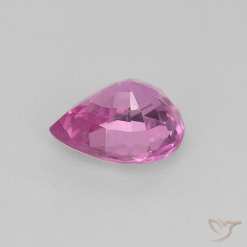 Sapphire Gemstone in 6.1 x 5.2 mm Size for Sale, Sapphire Stone in Royal Purple Pink Color