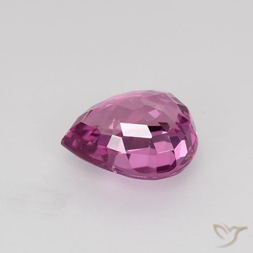 Sapphire Gemstone in 6.4 x 5.3 mm Size for Sale, Sapphire Stone in Magenta Color