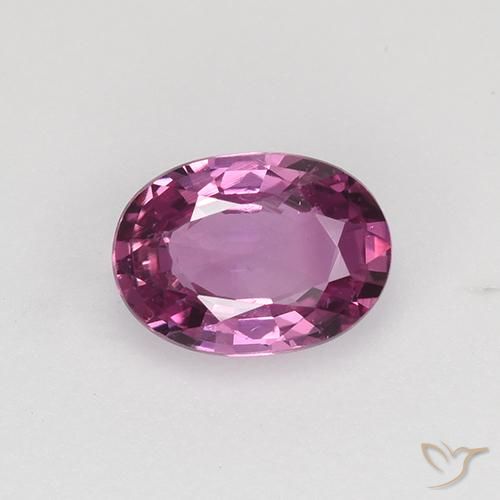 0.82ct Natural Medium Purple Sapphire, Oval, VVS-VS
