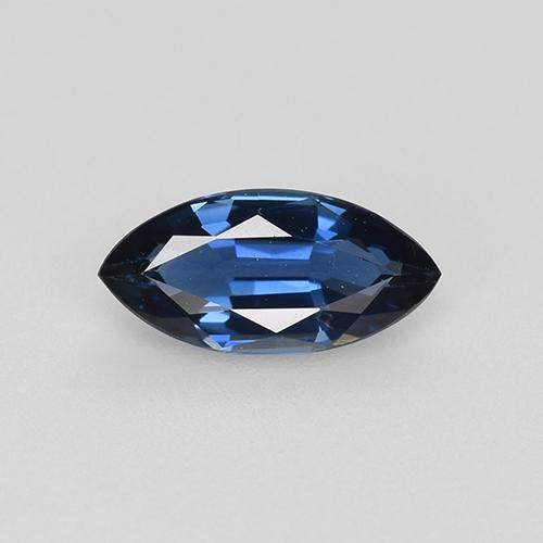 Azul marino Zafiro Gema - 0.7ct Forma marquesa (ID: 522739)