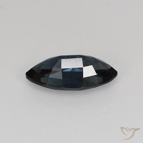Sapphire Gemstone in 8 x 4 mm Size for Sale, Sapphire Stone in Dark Blue Color