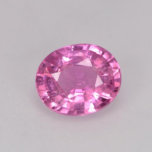 Rosa oscuro Zafiro Gema - 0.7ct Forma ovalada (ID: 523206)