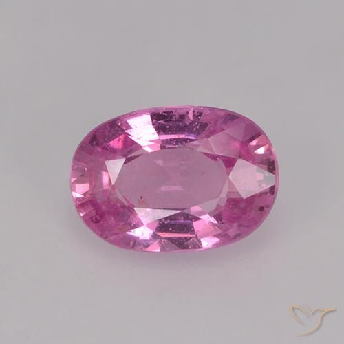 0.73ct Natural Medium Pink Sapphire, Oval, VS