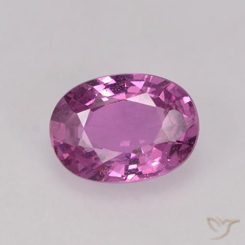 0.86ct Natural Pinkish Purple Sapphire, Oval, VS