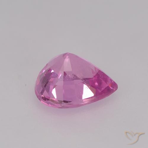 Sapphire Gemstone in 5.9 x 5.1 mm Size for Sale, Sapphire Stone in Intense Purple Color