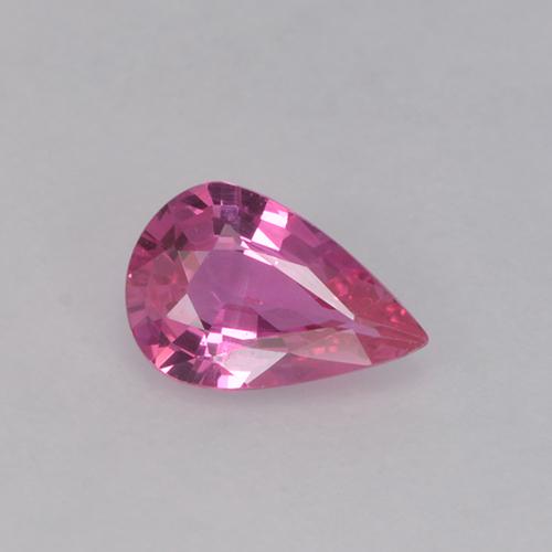 Royal Purple Pink Saphir Edelstein - 0.5ct Birnen Schliff (ID: 523649)