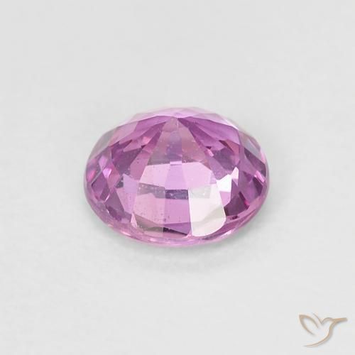 Sapphire Gemstone in 5 mm (calibrated) Size for Sale, Sapphire Stone in Reddish Purple Color