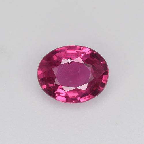 Magenta intenso Zafiro Gema - 0.4ct Forma ovalada (ID: 523847)