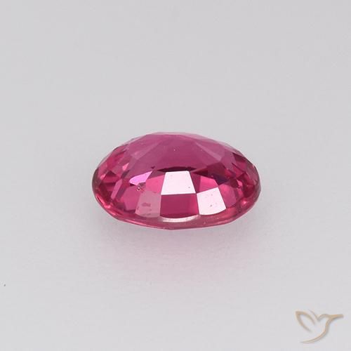 Sapphire Gemstone in 5 x 4 mm (calibrated) Size for Sale, Sapphire Stone in Light Red Color