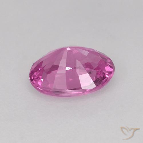 Sapphire Gemstone in 6.3 x 4.5 mm Size for Sale, Sapphire Stone in Medium Purple Color