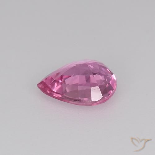 Sapphire Gemstone in 6.1 x 5.1 mm Size for Sale, Sapphire Stone in Deep Pink Color
