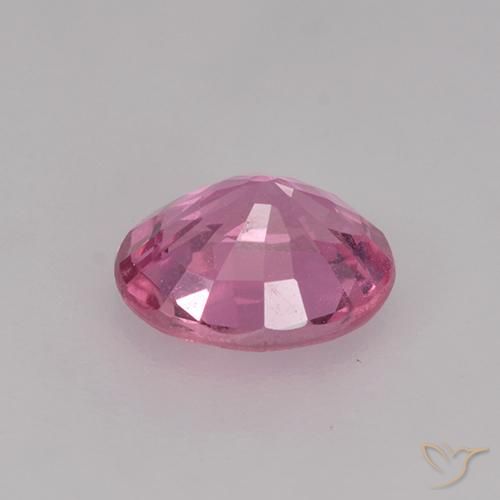 Sapphire Gemstone in 6.1 x 5.1 mm Size for Sale, Sapphire Stone in Hot Pink Color