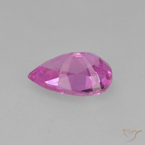 Sapphire Gemstone in 6.6 x 4.5 mm Size for Sale, Sapphire Stone in Medium Purple Color