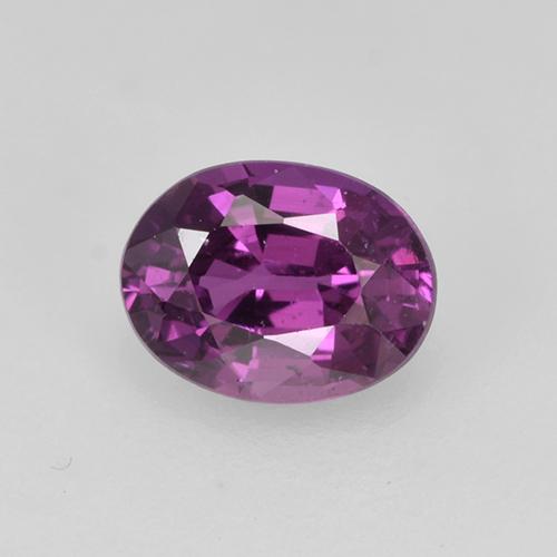 Medium Purple Сапфир Камень - 0.6ct Фасетный Овал (ID: 524102)