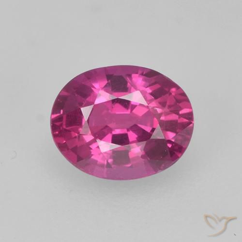 0.47ct Natural Medium Purple Sapphire, Oval, VS