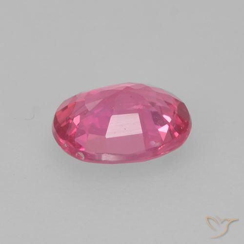 Sapphire Gemstone in 5 x 4.2 mm Size for Sale, Sapphire Stone in Magenta Pink Color