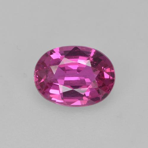 Magenta intenso Zafiro Gema - 0.5ct Forma ovalada (ID: 524110)