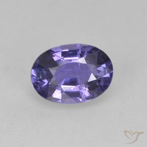 0.76ct Natural Deep Violet Sapphire, Oval, VS