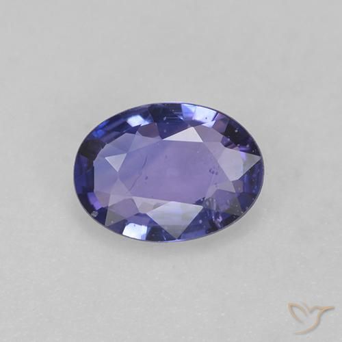 0.57ct Natural Violet Blue Sapphire, Oval, VS