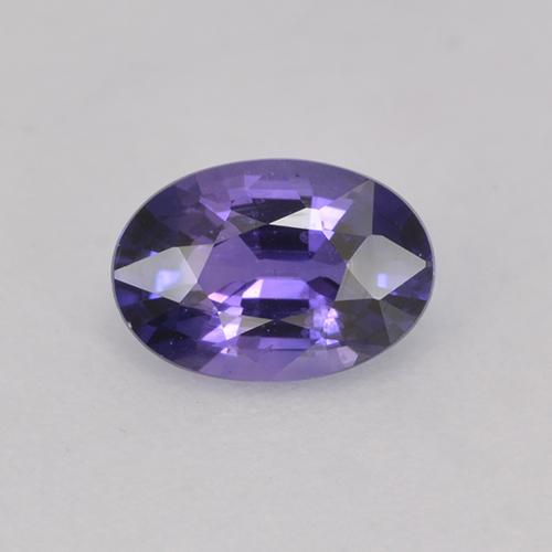 Intense Violet Sapphire Gem - 0.7ct Oval Facet (ID: 525383)