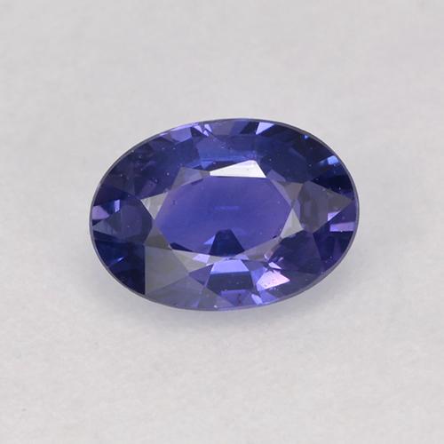 Azul violeta Zafiro Gema - 0.8ct Forma ovalada (ID: 525388)