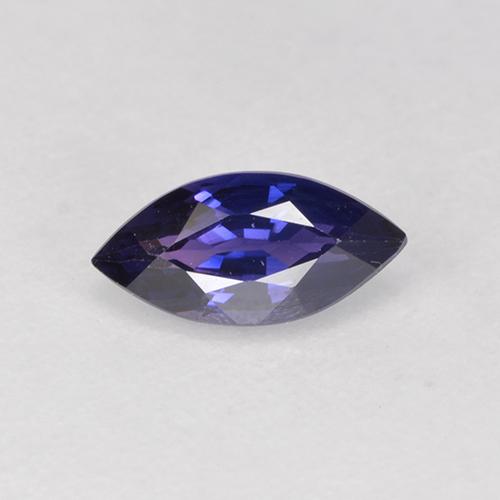 Violeta oscuro Zafiro Gema - 0.5ct Forma marquesa (ID: 525591)