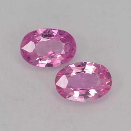 Medium Pink Sapphire Gem - 0.5ct Oval Facet (ID: 525957)