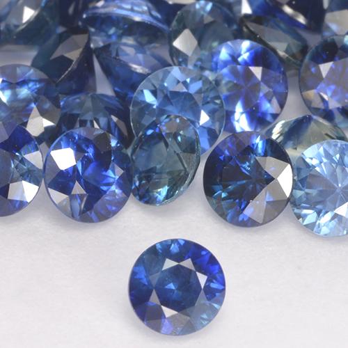 Kornblumenblau Saphir Edelstein - 0.3ct Diamanten-Schliff (ID: 527426)