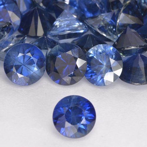 Kornblumenblau Saphir Edelstein - 0.3ct Diamanten-Schliff (ID: 527427)
