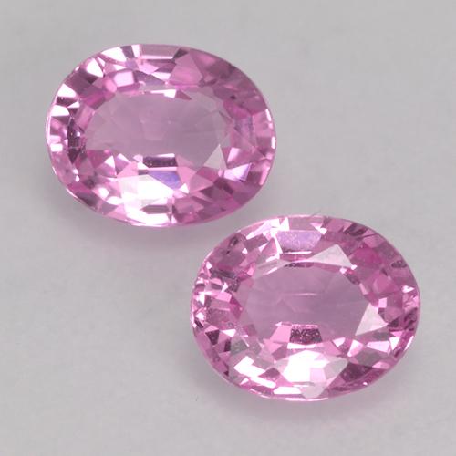 Very Light Pink Sapphire Gem - 0.4ct Oval Facet (ID: 527687)