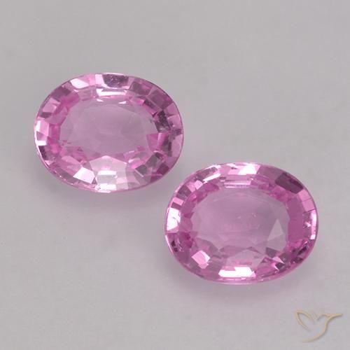 0.80ctw Natural Bright Pinkish Purple Sapphire, Oval, VS