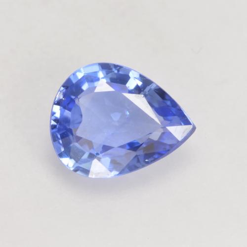 Azzurro Zaffiro Gem - 0.7ct Sfaccettatura a pera (ID: 533526)