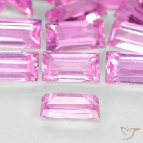 Sapphire Gemstones in 3.2 x 1.7 mm Size for Sale, Sapphire Stones in Purple-Pink Color