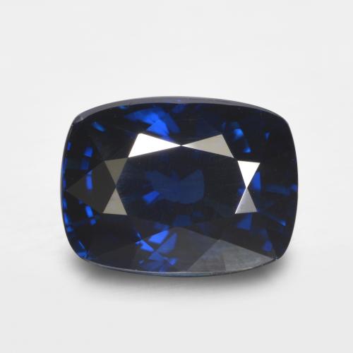 Twilight Blue Sapphire Gem - 3.4ct Cushion-Cut (ID: 534018)