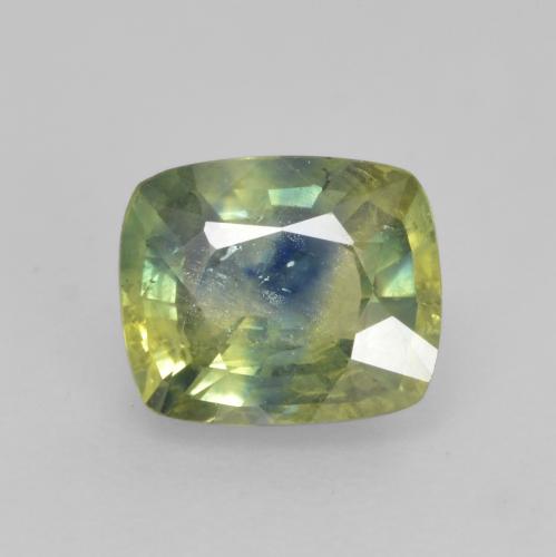 Multicolor Zafiro Gema - 0.9ct Corte en Forma Cojín (ID: 534330)